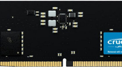 Memória RAM 16GB (1x16GB) DDR5-4800MHz CL40 - CRUCIAL