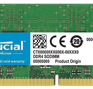 Memória RAM Value 16GB DDR4-3200MHz CL22 SO-DIMM Single-Ranked - CRUCIAL