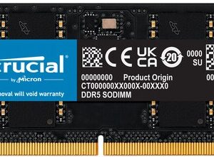 Memória RAM 16GB DDR5 5600 MHz ECC - CRUCIAL