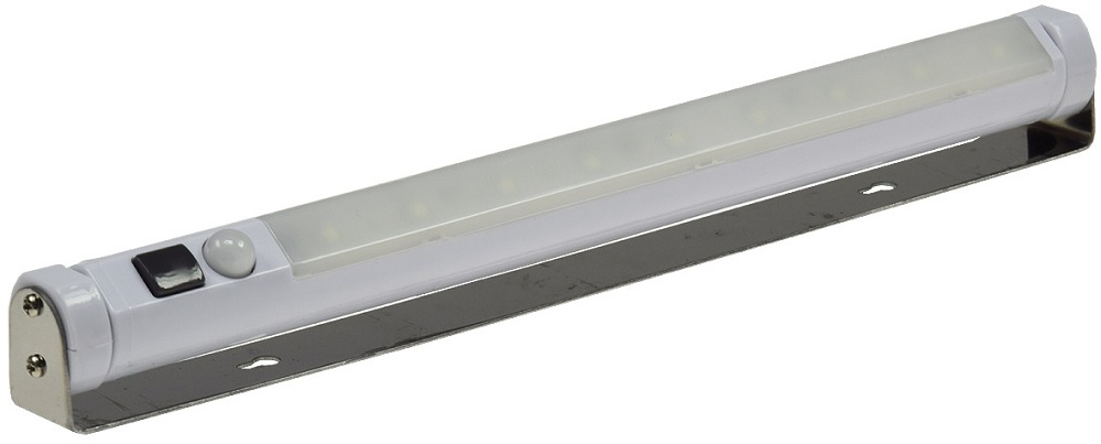 Luz 9x LEDs p/ Armários c/ Detector Movimento 80Lm (Pilhas)