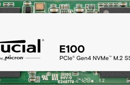SSD 480GB M.2 2280 E100 TLC NAND NVMe PCIe Gen 4x 4.0 - CRUCIAL