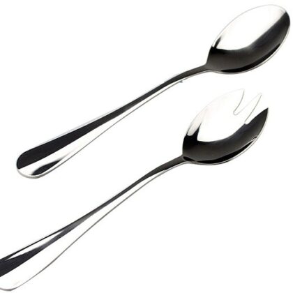 Set de Talheres de Salada 2 Peças Aço Inoxidável - MAGEFESA
