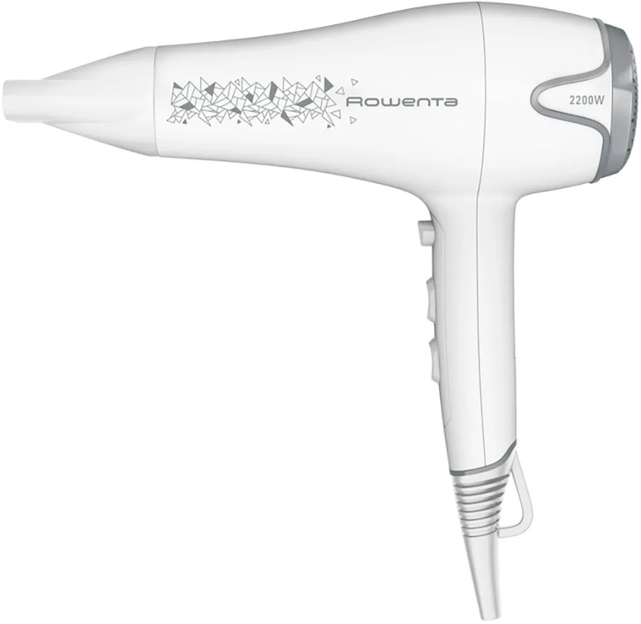 Secador de Cabelo CV5709F0 2200W (Cinzento/Branco) - ROWENTA