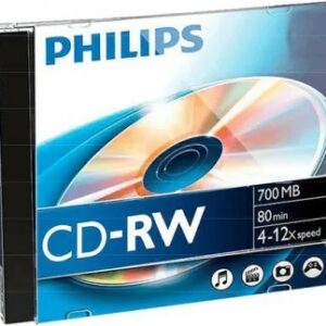 CD-RW 80 Min 700MB 4-12x – PHILIPS