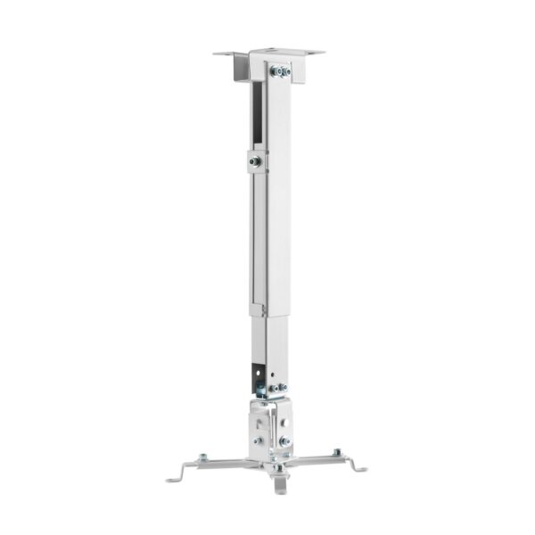 Suporte de Tecto Inox p/ Projetores Branco (até 560 mm) - AISENS