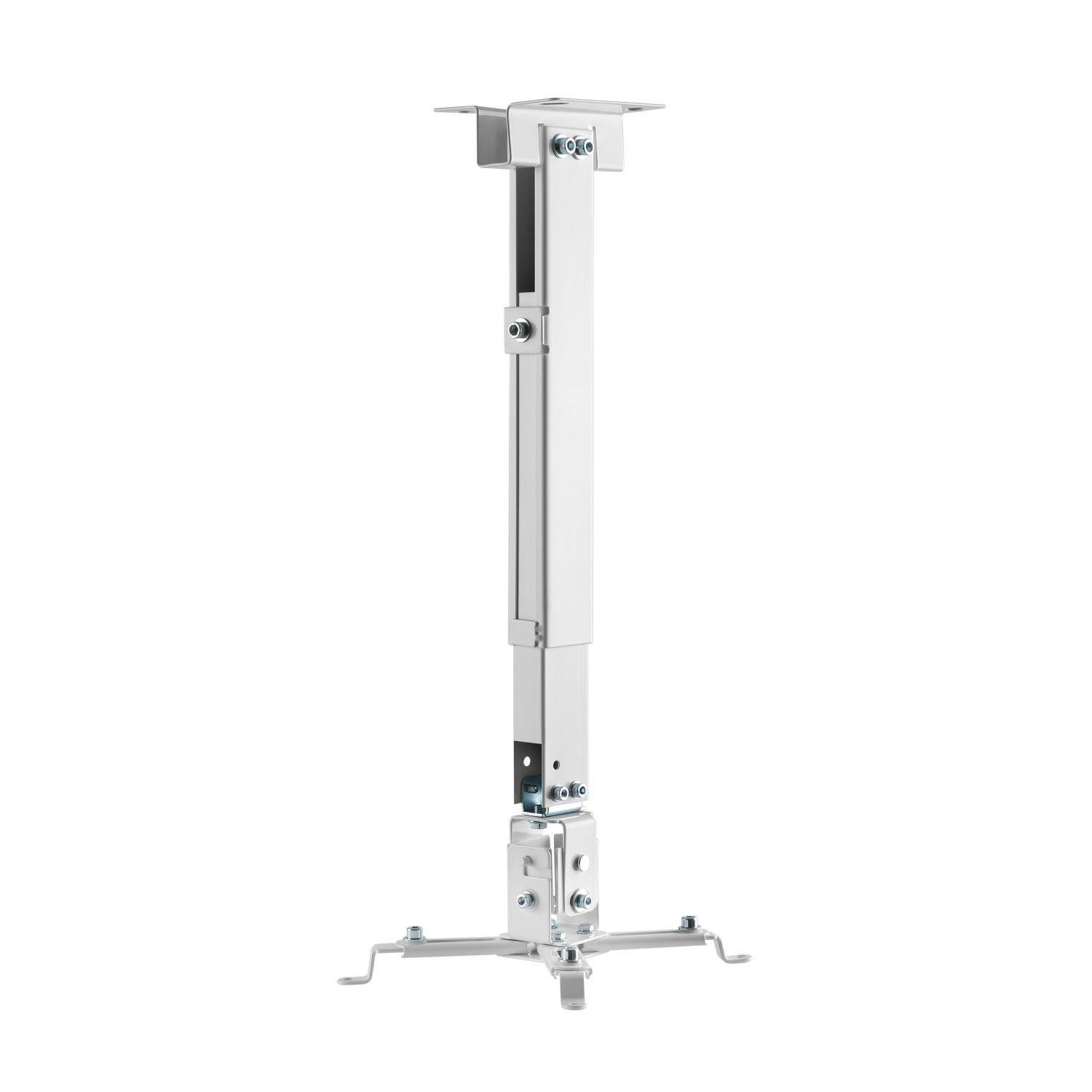 Suporte de Tecto Inox p/ Projetores Branco (até 560 mm) - AISENS