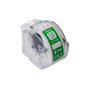 Rolo de Etiquetas BROTHER 12mm, 5m CZ-1002