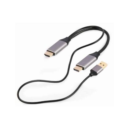 Cabo Adaptador Gembird Ativo 4K de HDMI Macho para DisplayPort Macho 2.0Mt Preto