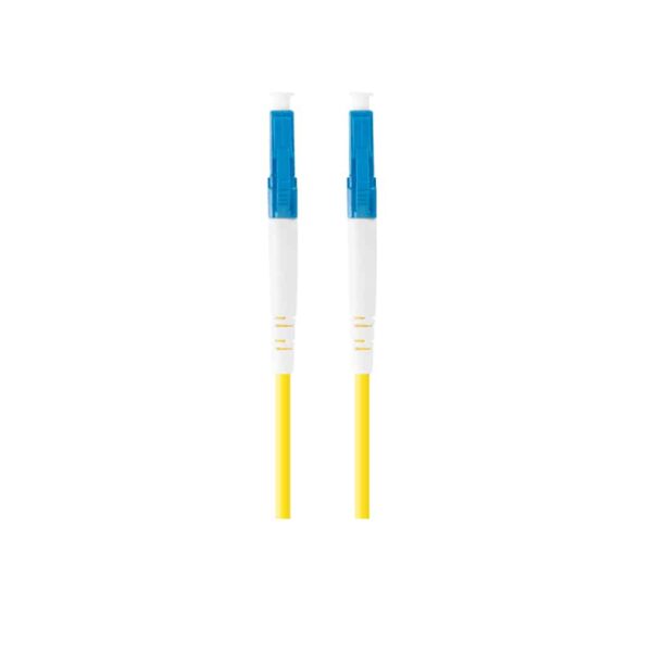 Cabo Fibra Ótica Lanberg Mono LC/UPC-LC/UPC Simplex 1 metro G657A1 LSZH Amarelo