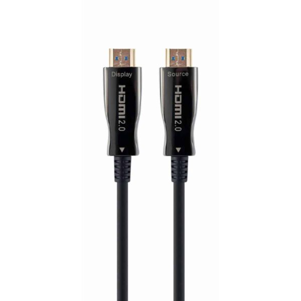 Cabo Hdmi Active Optical (AOC) Hdmi Macho para Hdmi Macho Alta Velocidade com rede AOC Premium Series 50 Metros