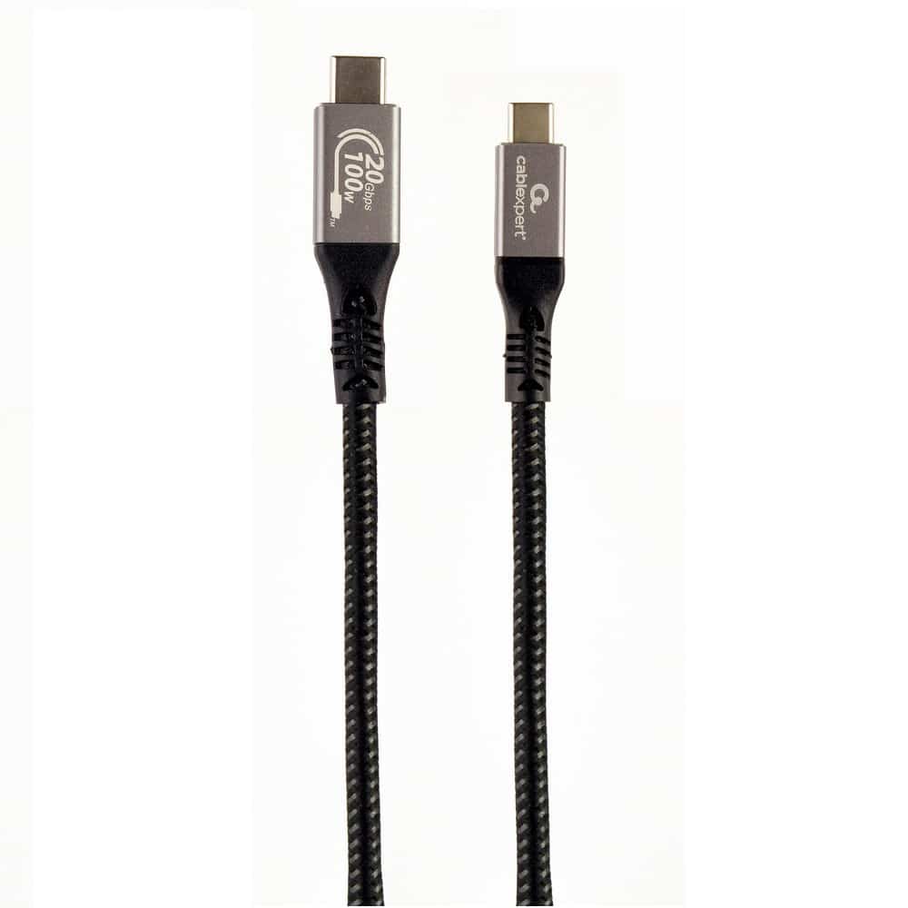 Cabo Type-C para Type-C Premium Usb 3.2 Gen 2x2 charging e Data 20Gbps 100W 1.5 Metros
