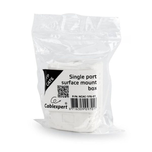 Caixa Tomada Rede RJ45 1 Portas CAT6 FTP Parede
