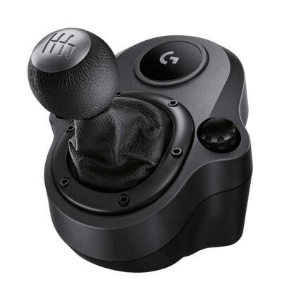 Caixa de Velocidade Logitech Driving Force Shifter para Volantes G293 G920 e G29 6 Velocidades