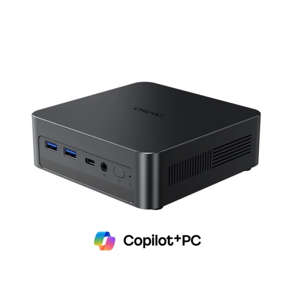 Mini-Pc NUC Chuwi Aubox X Intel Ultra 5 226V 16Gb 512Gb Wifi6 BT5.3 RJ45*1 Hdmi*1 DP*1 USB 3.2*2 USB 2.0*1 Typce-C*1 Windows 11 Pro
