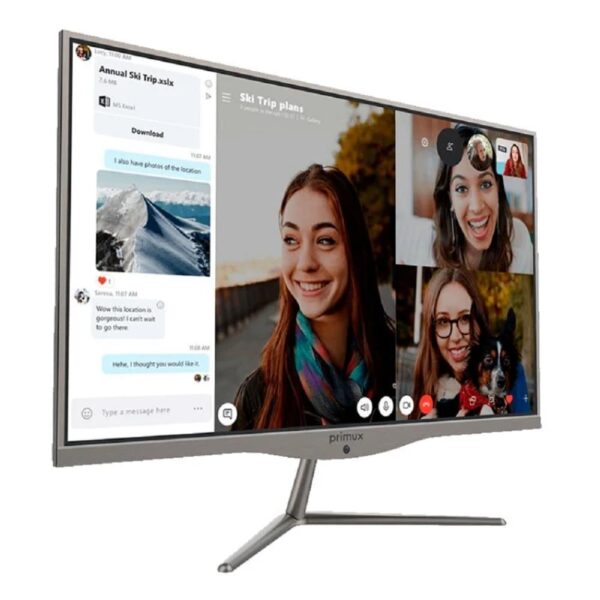 Computador AIO IOX Primux 24I3FW 23.8" Intel I3-10110U 8Gb 256Gb WiFi AC Webcam + Rato e Teclado ES