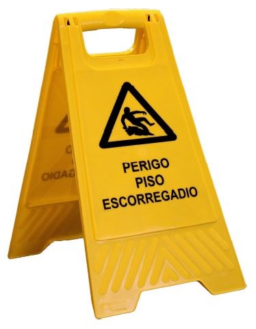 Cavalete Amovível Cuidado Piso Escorregadio