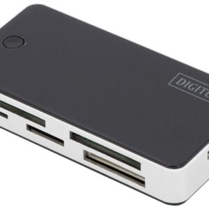 Leitor Cart?es All-in-one Reader USB 3.0 (Preto) - DIGITUS