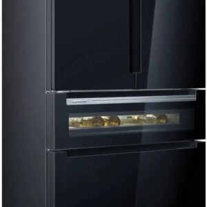 Frigorífico Americano 572L No Frost Preto - SIEMENS (NOVO - Danos Estéticos Traseira)