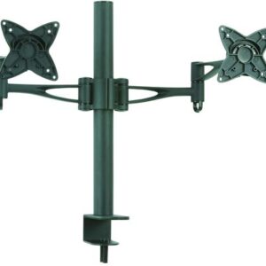 Suporte de Mesa p/ 2x Monitores/TV´s 13~23 (Preto) - TooQ