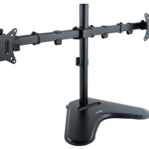 Suporte de Mesa Duplo p/ Monitor 17 a 32 Max. 9Kg (Preto) - TOOQ
