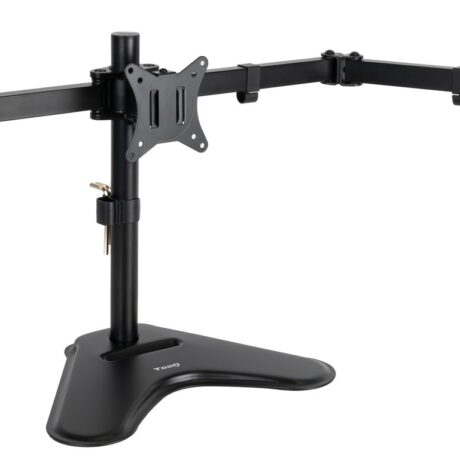 Suporte de Mesa Triplo p/ Monitor 21Kg 17 a 27 (Preto) - TOOQ