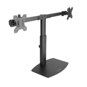 Suporte p/ Duplo Monitor 6Kg 17 a 27 (Preto) - TooQ