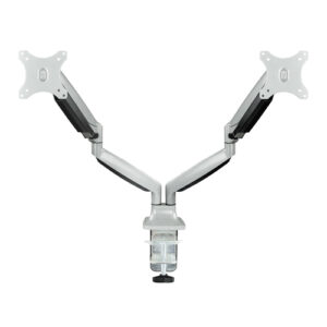 Suporte p/ Duplo Monitor 18Kg 13 a 32 (Prateado) - TOOQ