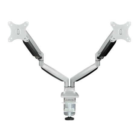 Suporte p/ Duplo Monitor 18Kg 13 a 32 (Prateado) - TOOQ