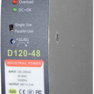 Fonte Alimenta??o Comutada 48VDC 120W 2,5A - DIN