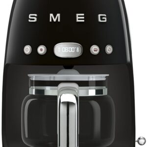 M?quina de Caf? 1050W 1.4L (Preto Polido) - SMEG