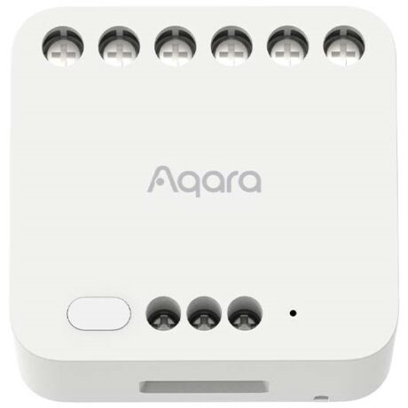 Módulo de Relé Duplo Aqara T2 220V 10A Zigbee (Branco) - XIAOMI
