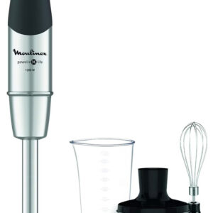Varinha 1200W Pé Inox c/ Picadora E Batedor - MOULINEX