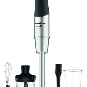 Varinha Mágica Infinyforce Pro c/ 2 Acessórios + Pé p/ Puré DD95HD10 1200W (Preto) - MOULINEX