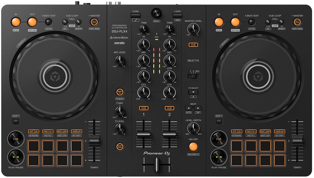 Controlador DJ 2 Canais Rekordbox / Serato (Windows/Android/IOS) - Pioneer