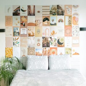 Decora??o de 50 Fotos Boho p/ Parede - FLAMINGUEO