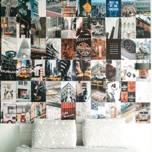 Decoração de 100 Fotos Nova Iorque Gang p/ Parede - FLAMINGUEO