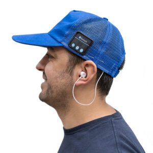 Boné Bluetooth (Azul)