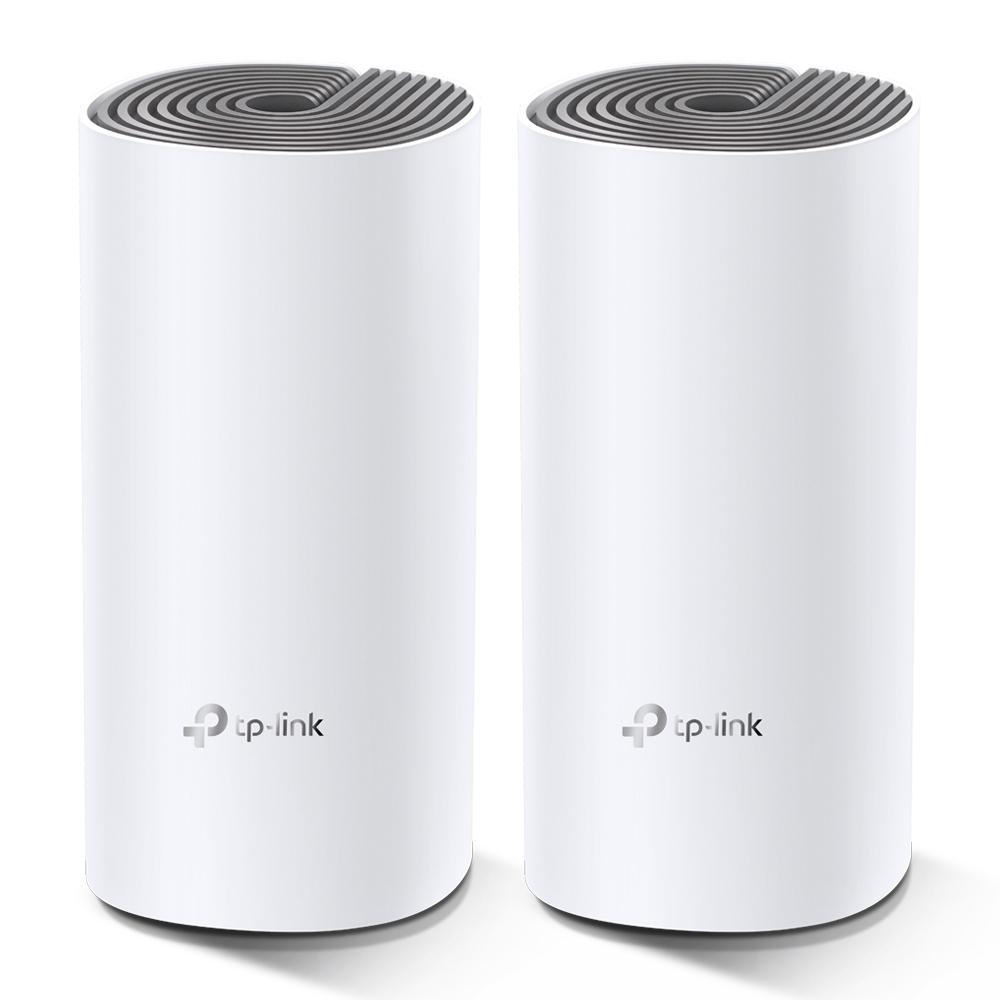 Router Wireless Deco E4 2Pack Dual-Band (2,4 GHz / 5 GHz) Fast Ethernet (Branco) - TP-LINK