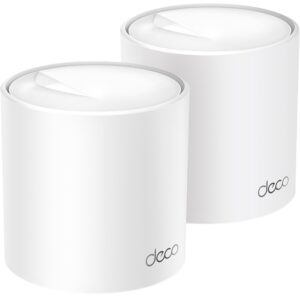 Router Wireless Deco X50 (2-Pack) AX3000 Whole Mesh Dual-Band Wi-Fi 6 (Branco) - TP-LINK
