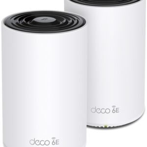 Pack 2x Sistemas Wi-Fi Mesh Deco XE75 AXE5400 Tri-Band Wi-Fi 6E Gigabit - TP-LINK