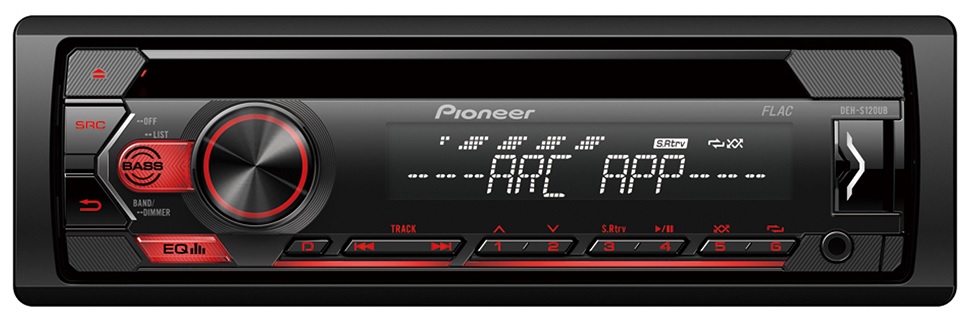 Auto Rádio RDS AM/FM 4x 50W MOSFET CD/USB/AUX Android - Pioneer