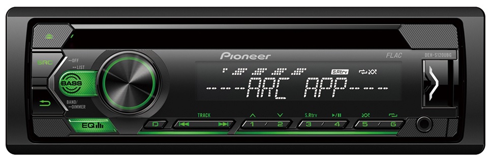 Auto Rádio RDS FM 4x 50W MOSFET CD/USB/AUX Android - Pioneer
