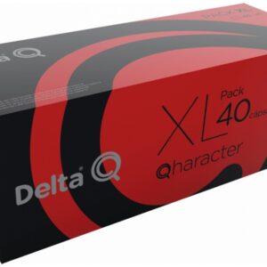 Pack 40x Cápsulas Qharacter Compatível c/ Delta (Intensidade 9) - DELTA Q