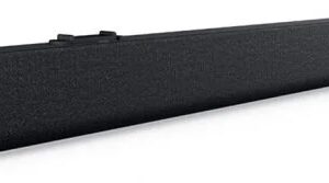 SoundBar Slim 3.6W SB521A p/ Monitores (Preto) - DELL
