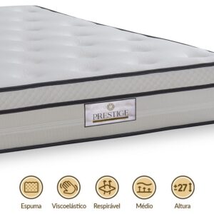 Colch?o Viscoel?stico Deluxe (190 x 140cm) - PRESTIGE