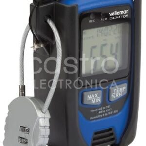 Termómetro e Higrómetro Digital (Interface USB) - VELLEMAN