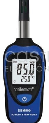 Medidor Mini de Temperatura e Humidade - VELLEMAN
