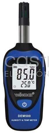 Medidor Mini de Temperatura e Humidade - VELLEMAN