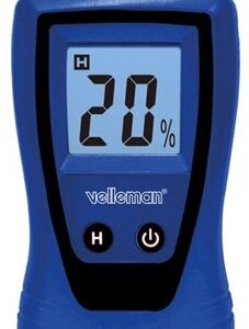 Medidor Humidade p/ Madeira e Materiais Constru??o - VELLEMAN