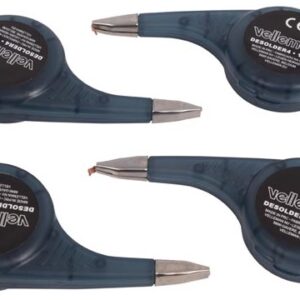 Pack 4x Malha Dessoldadora c/ Dispensador de Roda - VELLEMAN